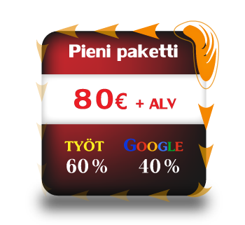 Pieni Google Adwords mainospaketti